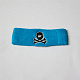 Повязка HK Army skull sweatband light blue/black